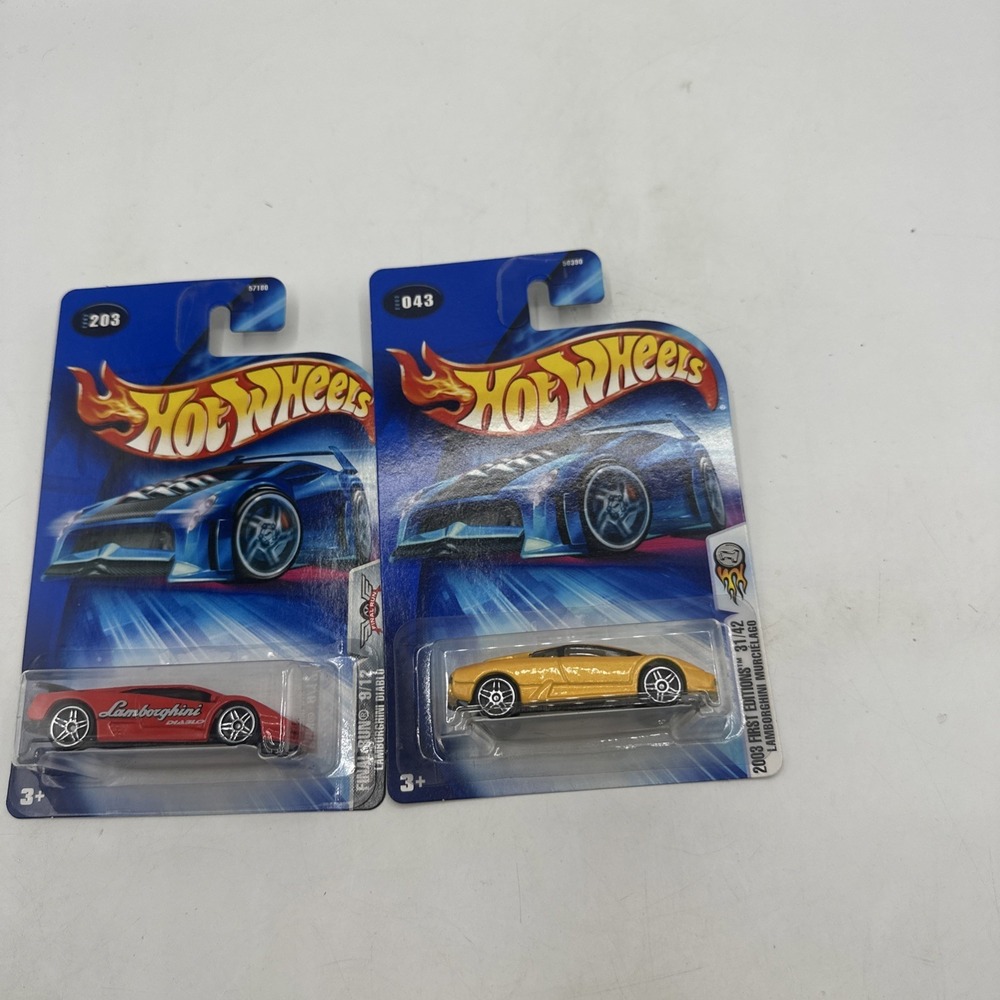 Hot‎ Wheels Lamborghini Diablo And Murcelago 2003 203 And 043 - Picture 15 of 15